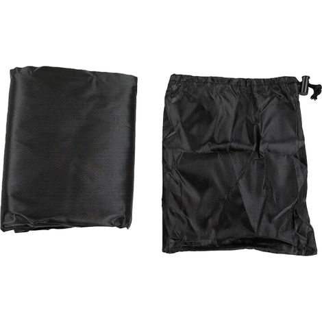 Housse de protection pour ventilateur de pulvérisation industriel en tissu Oxford robuste pour une utilisation extérieure et intérieure, offrant une protection complète contre la poussière. (1/5)