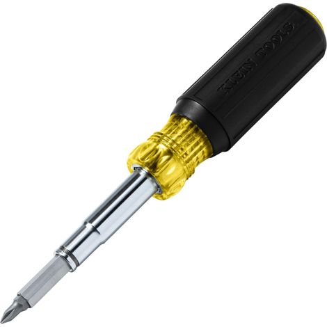 Tournevis magnétique multi-embouts 11-en-1 avec douilles Poignée Comfort Grip Aimants puissants pour maintien des embouts Acier trempé (1/5)