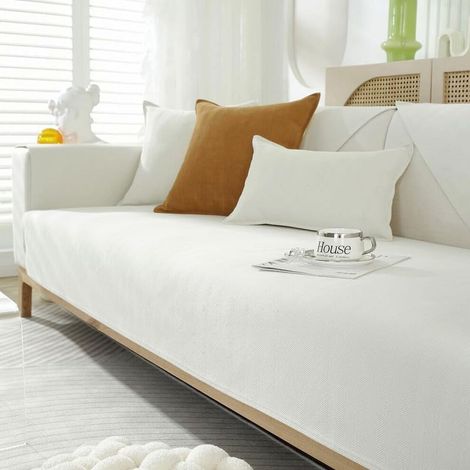 Fröhliche Chenille-Sofabezüge, rutschfeste Plüsch-Sofabezüge, geeignet für L-förmige, Dreisitzer-, Zweisitzer- und Relaxsofas – geeignet für Haustiere und Kinder.