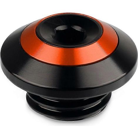 Aplicable a la tapa de llenado de aceite del motor para YAMAHA T-MAX TMAX 500 530 2008- 2018 2017 2016 2015 2014 2013 2012 Tapa de llenado de aceite de motocicleta (naranja) (1/5)
