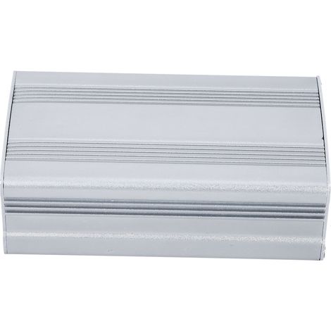 38 x 63 x 110 mm graues Aluminium-Projektgehäuse für elektronische Produkte mit Wärmeableitung (1/5)