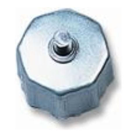 Capsula con otturatore in metallo con punta 12 per asse 6006100001