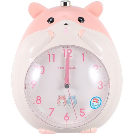 Homoyoyo Réveil Hamster pour Garçon et Filles Aiguilles Visibles (1/5)