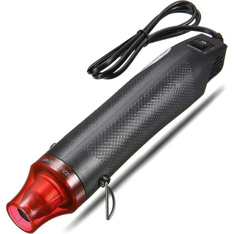Pistolet à air chaud portatif, pistolet thermique portatif pour emballage rétractable de bricolage, plastique (1/4)