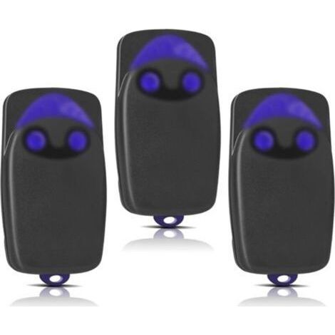 Ecleanfy-3 Pièces Remplacement pour télécommande NICE, télécommande portail 433,92MHz 2 canaux, compatible avec Flo1r-s, Flo2r-s, Flo4r-s (1/5)