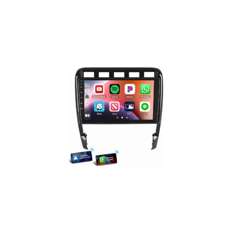Autoradio Android 14 Carplay GPS Wifi BT pour Porsche Cayenne 9PA 2002-2010 1+32G (1/5)