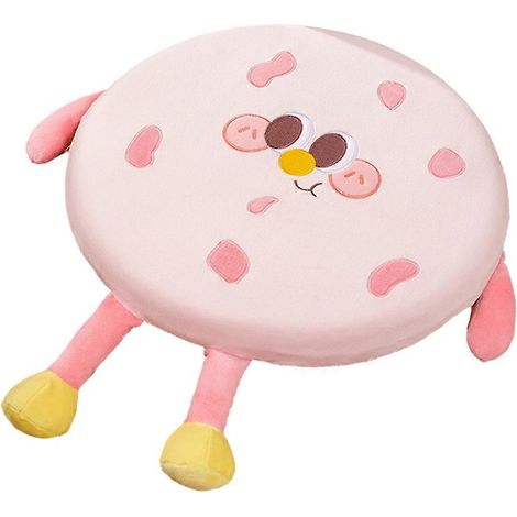 Coussin rond en forme de biscuit, peluche réaliste, accessoire cadeau. (1/5)