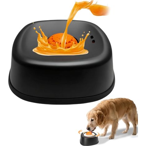 Slow Feeder Gamelle pour chien pour friandises liquides, antidérapante, bouillon d'os pour chien, 3/4 tasse de yaourt, jouet pour chien (1/5)