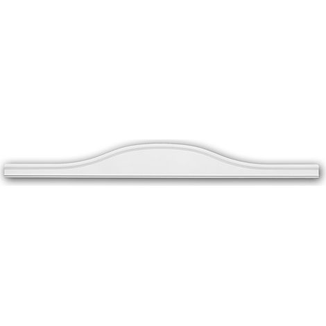 Frontone 154004 Profhome contorno porte design classico senza tempo bianco (1/5)