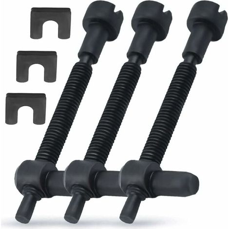 Kit de Vis de Réglage de Chaîne/Chaîne Vis de Réglage du Tendeur pour Husqvarna 61 66 266 268 272 281 288 162 181 281XP 501537101 Pièces de Tronçonneuse (1/5)