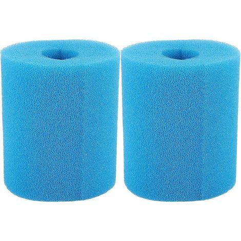 Lot de 2 éponges filtrantes pour Intex Type H, cartouche filtrante en mousse (1/5)