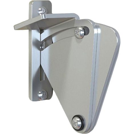 Porte coulissante portable avec serrure pour porte de grange, porte d'intimité pour-silver