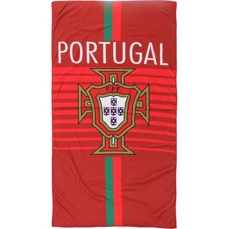 Serviette de Plage 2022 aux Couleurs du Drapeau National, 140x72cm - Idée Cadeau pour Supporters (1/5)