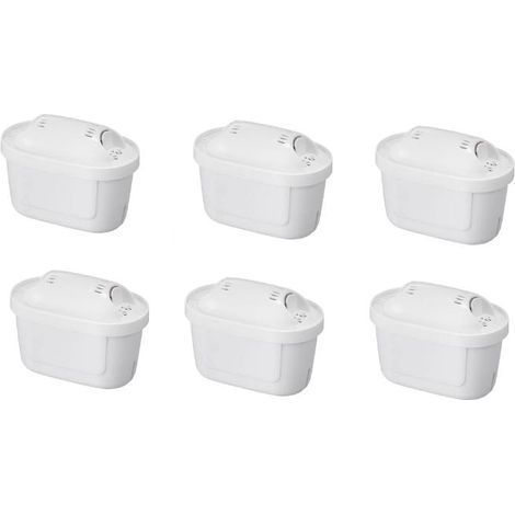Cartouches filtrantes pour eau, compatibles avec les carafes Brita Three Generations, les bouilloires Brita et les téléviseurs SD. (1/5)