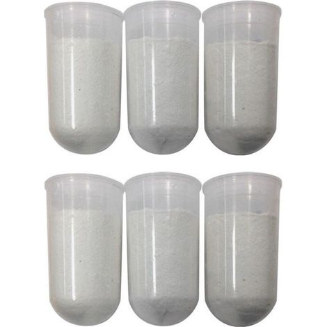6 Cartucce Ricarica Universale Polifosfato Filtro Acqua Caldaia Fe 249447 (1/2)
