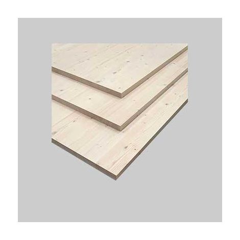 PANNELLO LAMELLARE IN ABETE 120x40 cm - spess. 1,8 cm