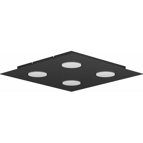 Klighten Lampada Soffitto Quadrata 4 Faretti GX53 40x40 cm (1/5)
