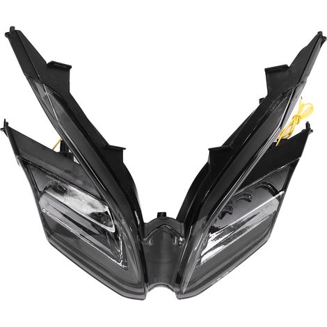 Superhelles LED-Motorradrücklicht für 899 959 Panigale mit hochhellem Blinker, Ersatz für 899 Panigale 2014-2016 und 959 Panigale (SCHWARZ).