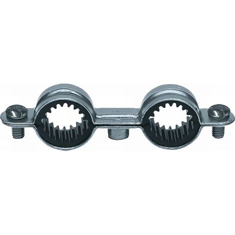 50 colliers isophoniques double sanitaire - 7x150 mm - Diamètre 10 mm mm