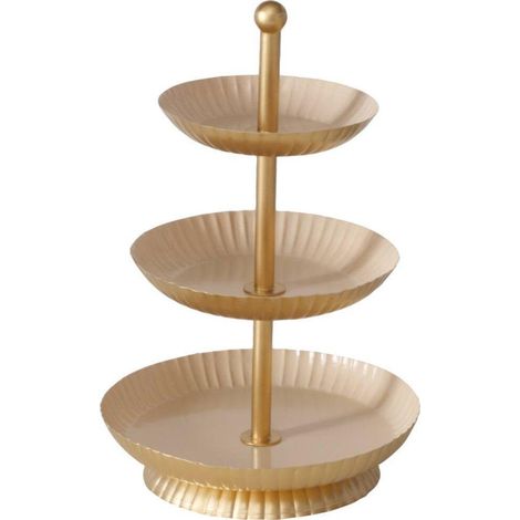 Boltze CLIO elegante mensola dorata 40,5 cm metallo (1/3)