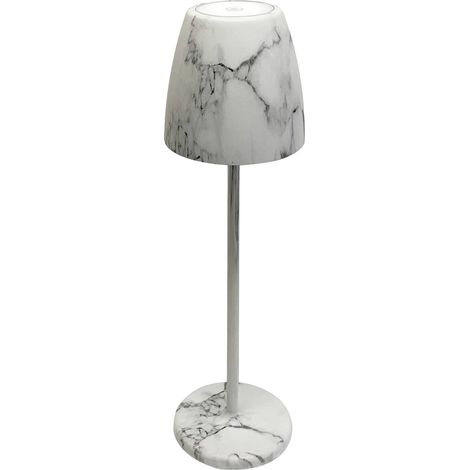 Megatron TAVOLA MT68056 Lampe de table sans fil LED 2 W gris marbre C834442 (1/4)