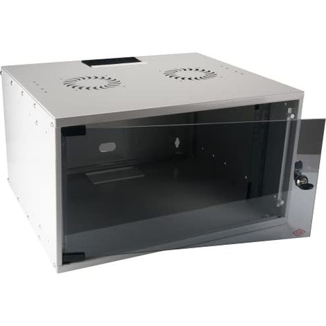 Efb WGB 1912GR 60 Wandregal grau 12U Tragfähigkeit 80 kg