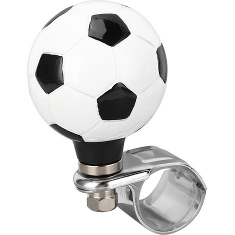 Pomello rotante per volante in stile calcistico per auto, camion, trattori e barche. (1/4)