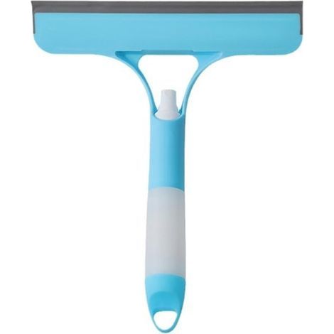 Raclette de nettoyage pour vitres et vitres de douche, 3 en 1 pulvérisation, nettoyage et eau pour portes en verre, salle de bain, pare-brise de voiture (1/5)