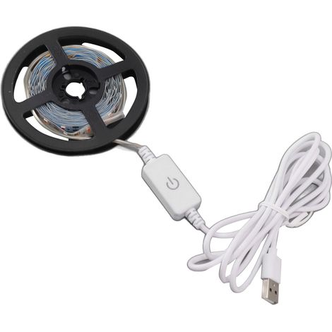 Bandeau lumière LED plein spectre 5V avec variateur tactile USB pour culture plante légume fleur serre tente non étanche 2835 (1/5)