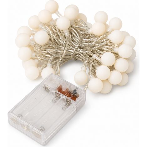 3 m LED-Lichterkette für Camping und Dekoration, 30 LED, Warmweiß (1/5)