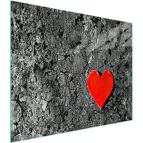 TABLA DE CORTAR DE VIDRIO 52x30 CORAZÓN (1/5)
