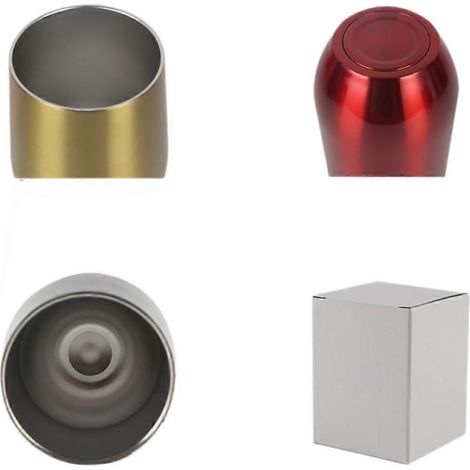 Coquetier en acier inoxydable créatif en forme de U, thermos à vin rouge, grand format 35 cl, coquetier en forme d'étoile, poudre d'étoile (WZ1720) (1/3)