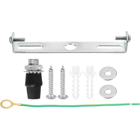 Hanging Plate Ceiling Light 105 x 18 x 16 mm Lighting Chandelier Fixture Mounting Bracket for Home Office Light, 1 Set (1/5)