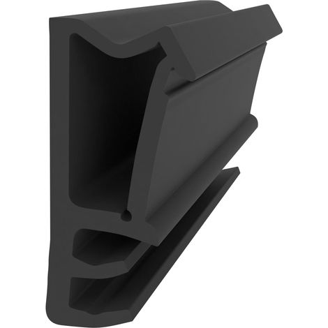 Flügelfalzdichtung für Holzfenster – Schwarz - 8 Meter - 12 mm Falzhöhe - 4-5 mm Nutbreite - Fensterdichtungen Holzfenster - Fenster Dichtung (1/5)