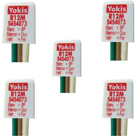 Yokis R12M adaptador para pulsador doble domótico