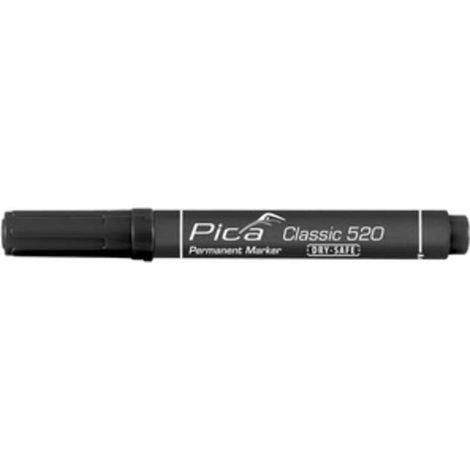 10 x PENNARELLO PICA CLASSIC PUNTA TONDA NERO
