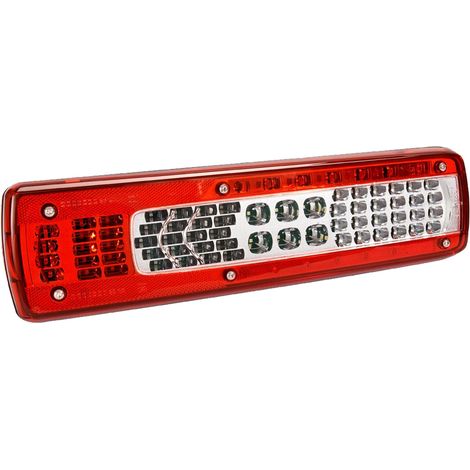 FANALE POST SINISTRO CON CONNETTORE LATERALE E LUCE TARGA - VOLVO - FH4 - 7422800385 - 21355570 - 23354972 - 7425982261 - 74 (1/5)