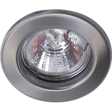 HEITRONIC LAMPADA DA SOFFITTO GU5.3, 50 W, ARGENTO, 0.0 X 0.0 X 0.5 CM (1/5)