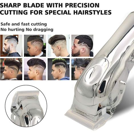 Trimmerabdeckung – Komplettes DIY-Gehäuse für den Magic Clip Akku-Trimmer – Kompatibel mit den Wahl-Modellen 8148 und 8591 – Transparent (1/5)