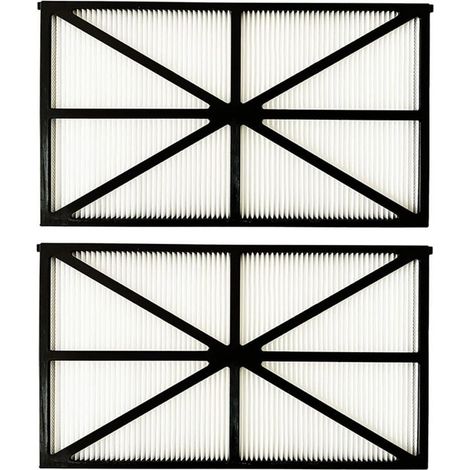 Lot de 4 Panneaux Filtres pour Robot Tiger Shark - RCX70101PAK2 - Noir (1/4)