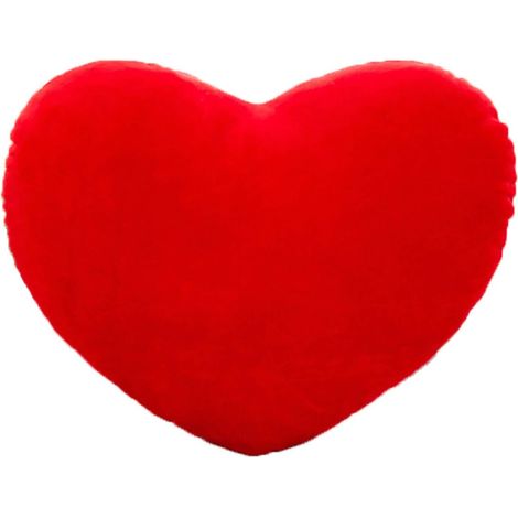 Niedliches rotes Herzkissen aus Plüsch, Dekokissen, Geschenkidee, Suita