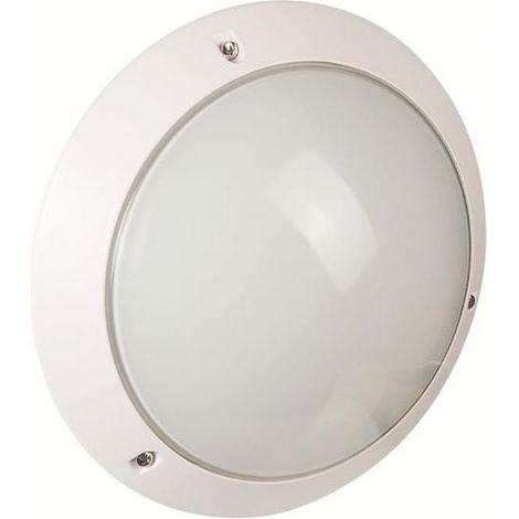 Sarlam 514270 - Originale Chartres Hublot - E27 (non incluso) 53W - IP54 IK04 - Bianco