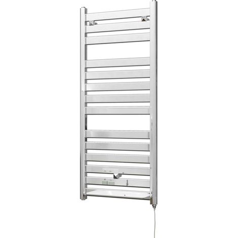 Capri - Chrome Electric Towel Rail H1147mm x W500mm Straight 300w Standard (1/3)
