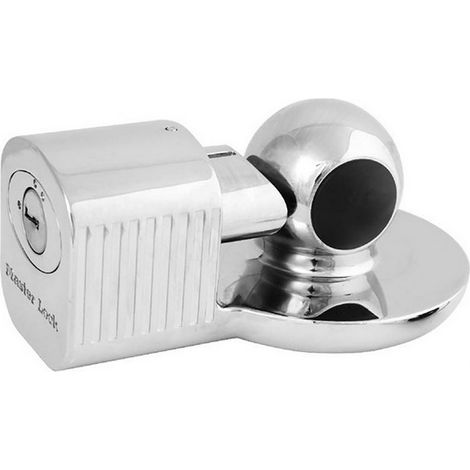 MASTER LOCK Anhängerschloss [Universelle Anhängersicherung] [wetterfest] 377EURDAT - Diebstahlschutz für Anhänger, Wohnwagen (1/5)