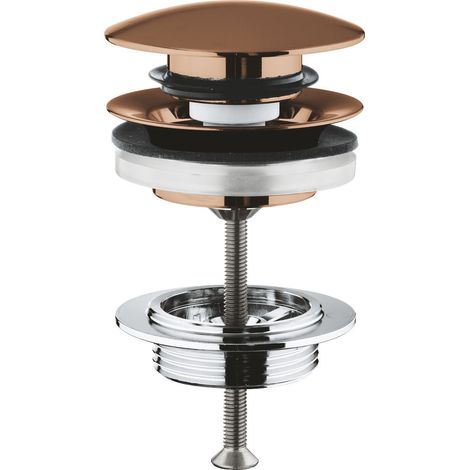 Grohe Scarico StarLight clic-clac, spazzola Warm Sunset (65807DL0)