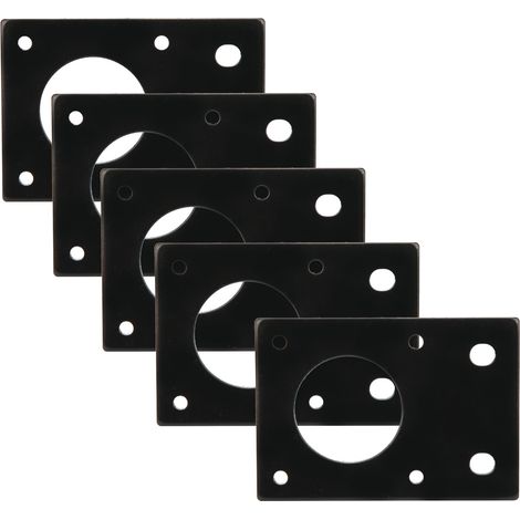 5 plaques de montage pour moteur pas à pas 42, support de montage pour imprimante 3D en aluminium 2020 2040 (1/5)