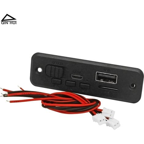 Carte décodeur MP3 Bluetooth 12 V, lecteur de musique sans perte sur clé USB, préamplificateur audiophile hi-fi, accessoires pour amplificateur radio