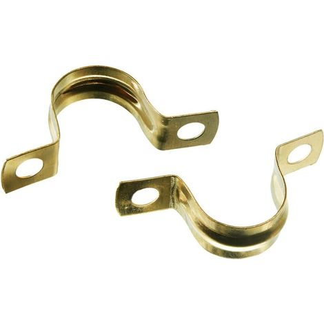 Lot de 12 bandes de selle en cuivre pour tuyauterie de 15 mm – Support de plomberie sécurisé (1/2)