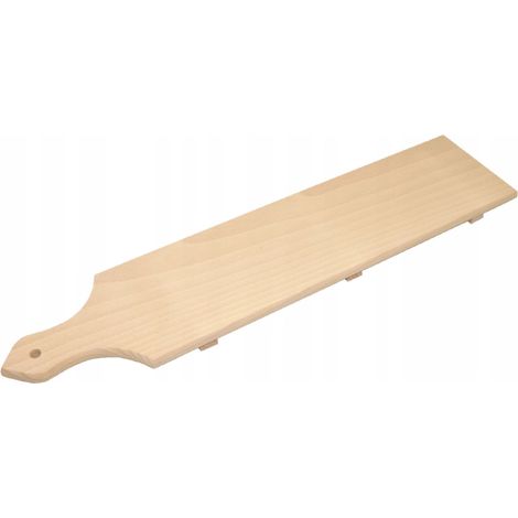 Tagliere a servire porta bruschette Salumi antipasti aperitivo wine bar in legno di faggio cm 55x12 con manico per portare in tavola