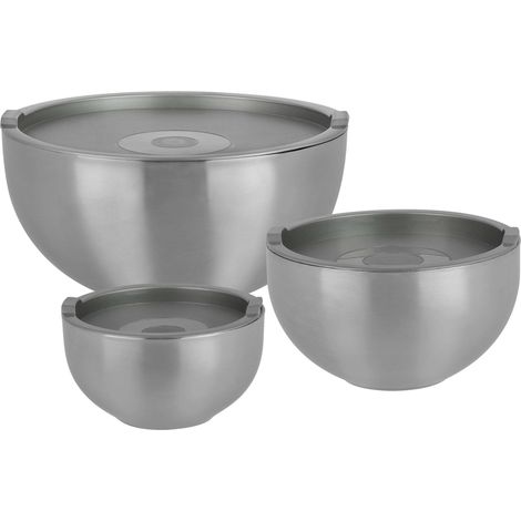 Saladier isotherme - GSW - 26 cm - Acier inoxydable (1/2)